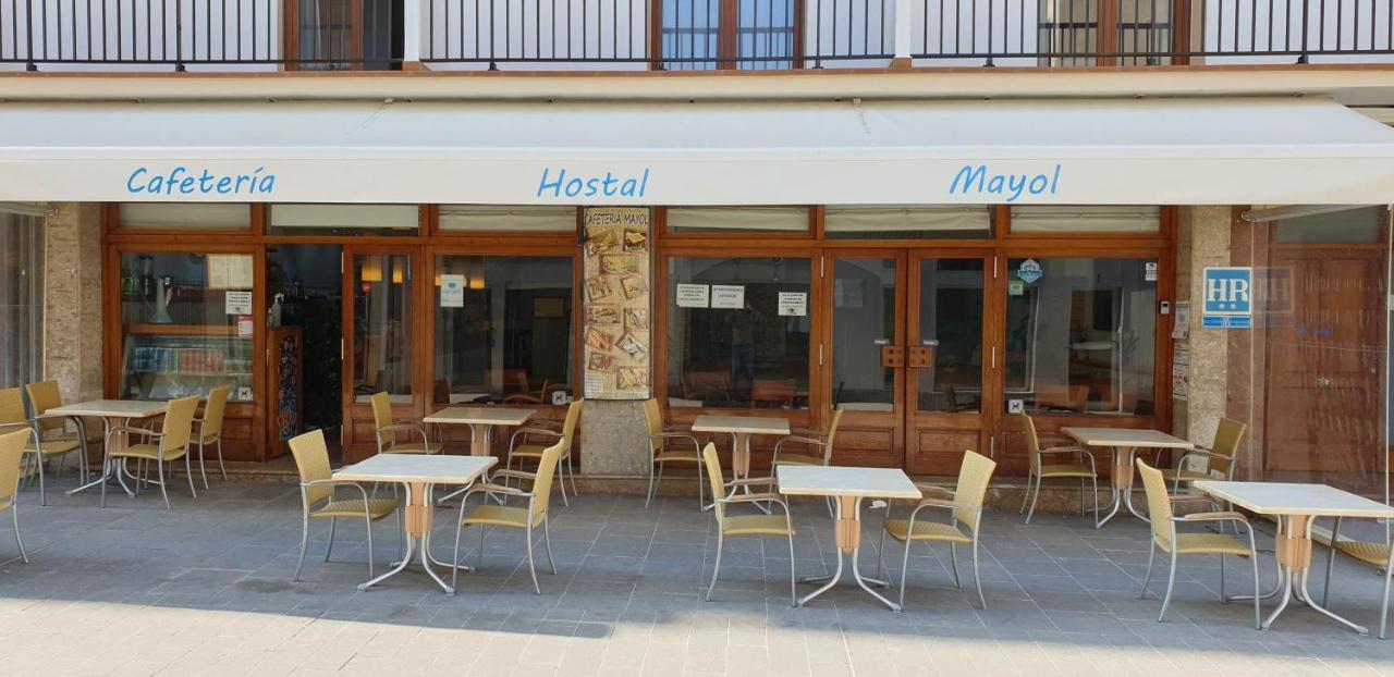 Hostal Mayol Santa Eulària des Riu Exterior foto